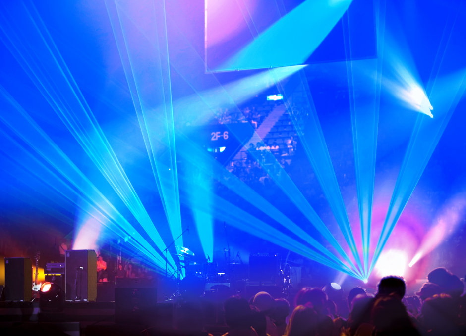 Osram presents blue high-power laser for events