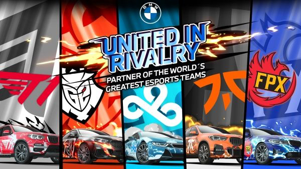 BMW teams up with world’s leading esports teams