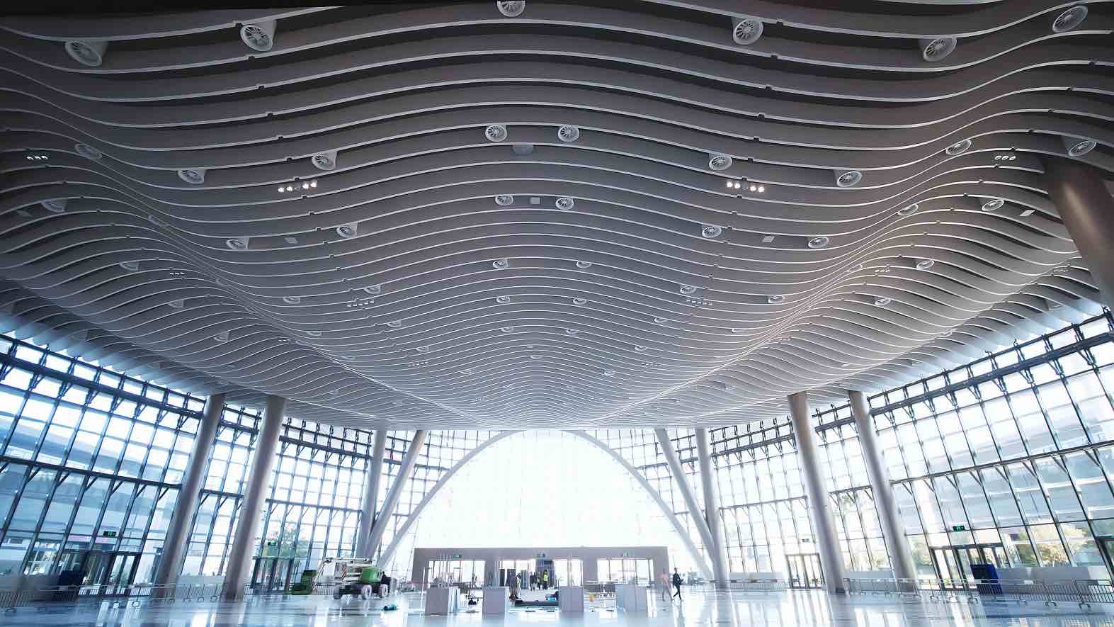 Osram supplies interior lighting for the Shenzhen World exhibition center