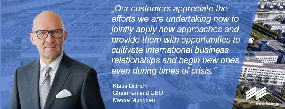 Messe München offering new hybrid platforms