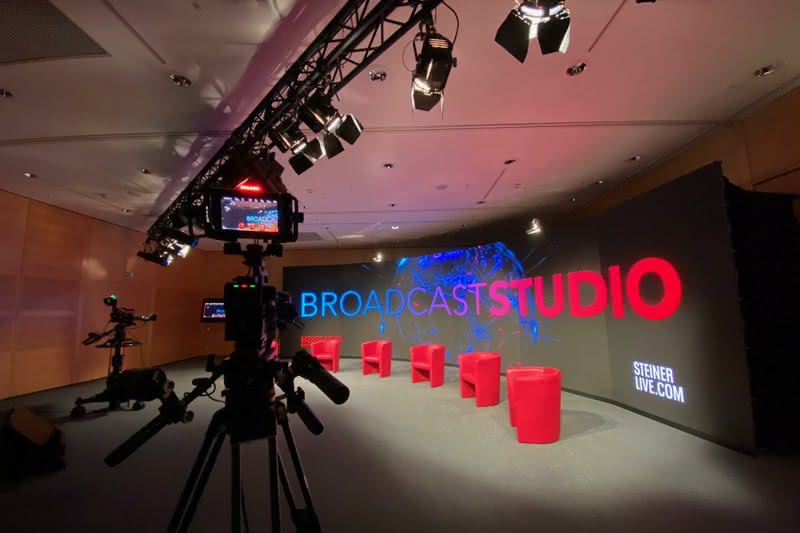 Streaming Studio at Messe Wien